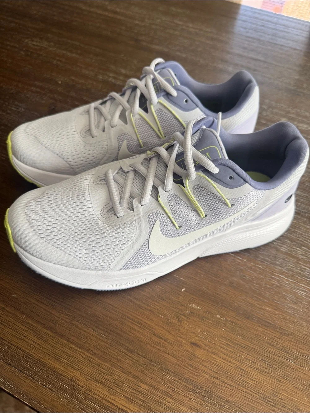 Nike Zoom Span 3 Running Womens Iris Whisper Violet Summit White Green Size 8
